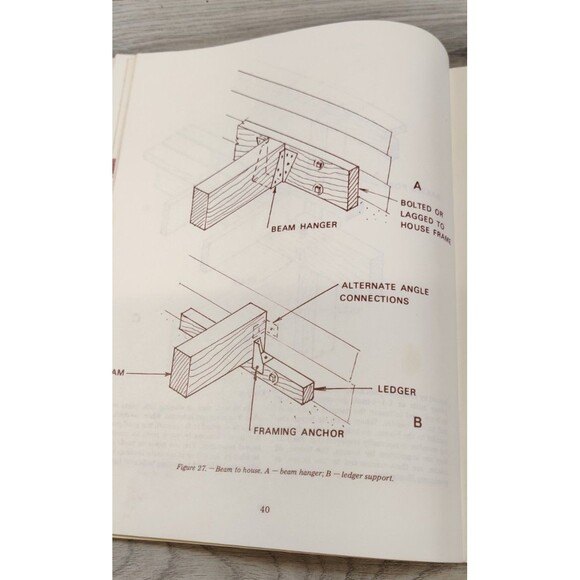 Construction Guides for Exposed Wood Decks Anderson Heebink Oviatt 1972 Building - Picture 9 of 11